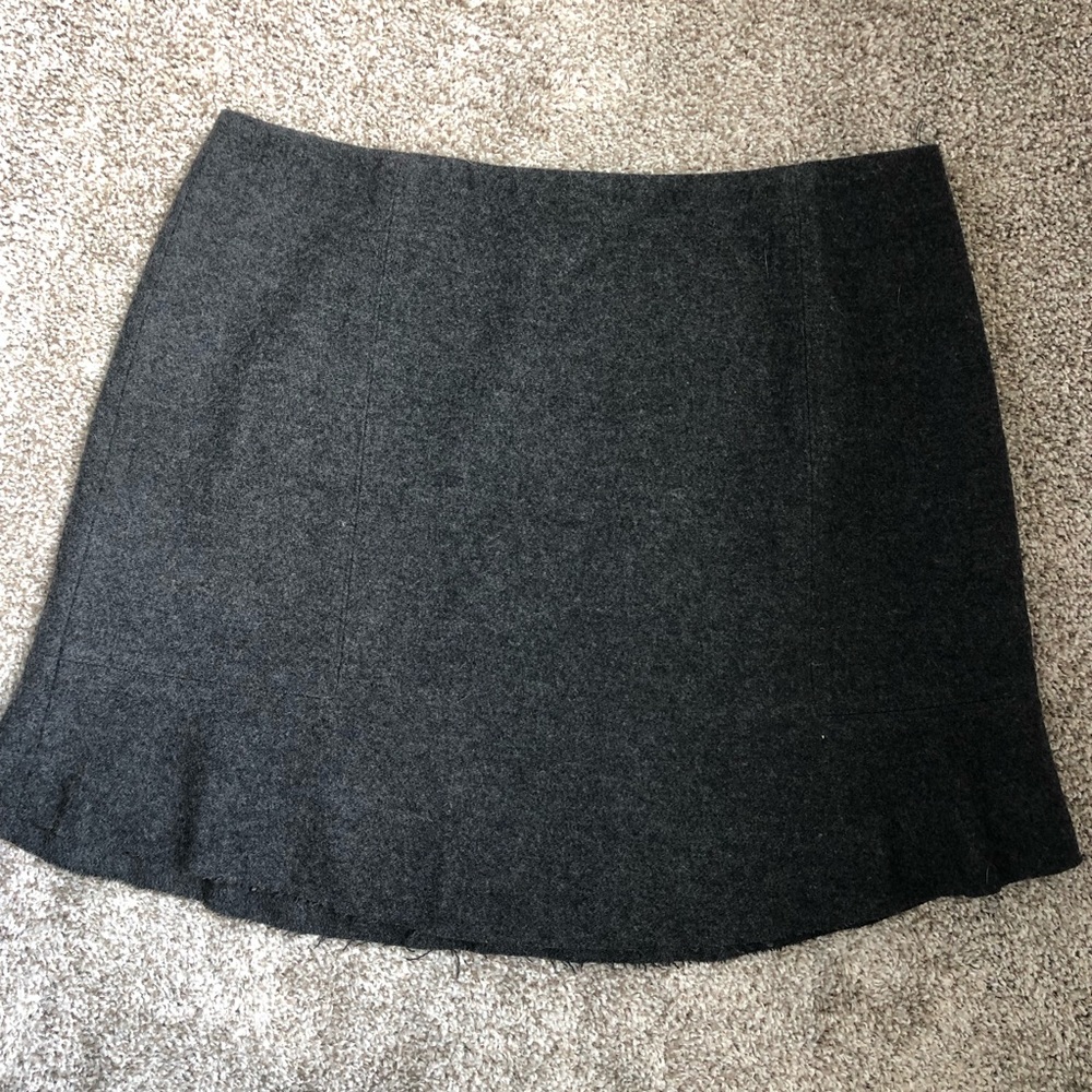 Madewell wool skirt